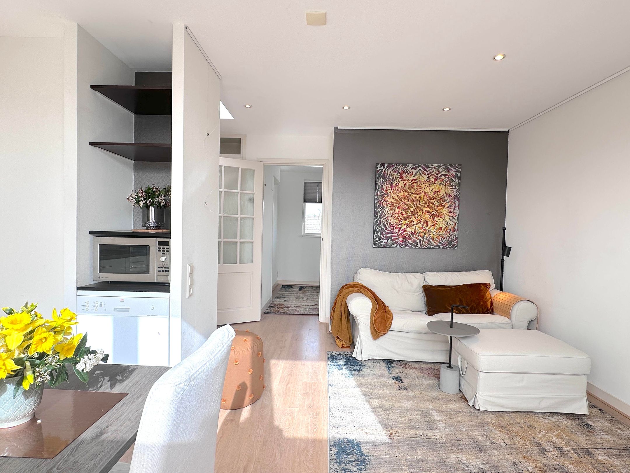 Licht hoekappartement met vrij uitzicht en geen bovenburen in de Indische Buurt — 15