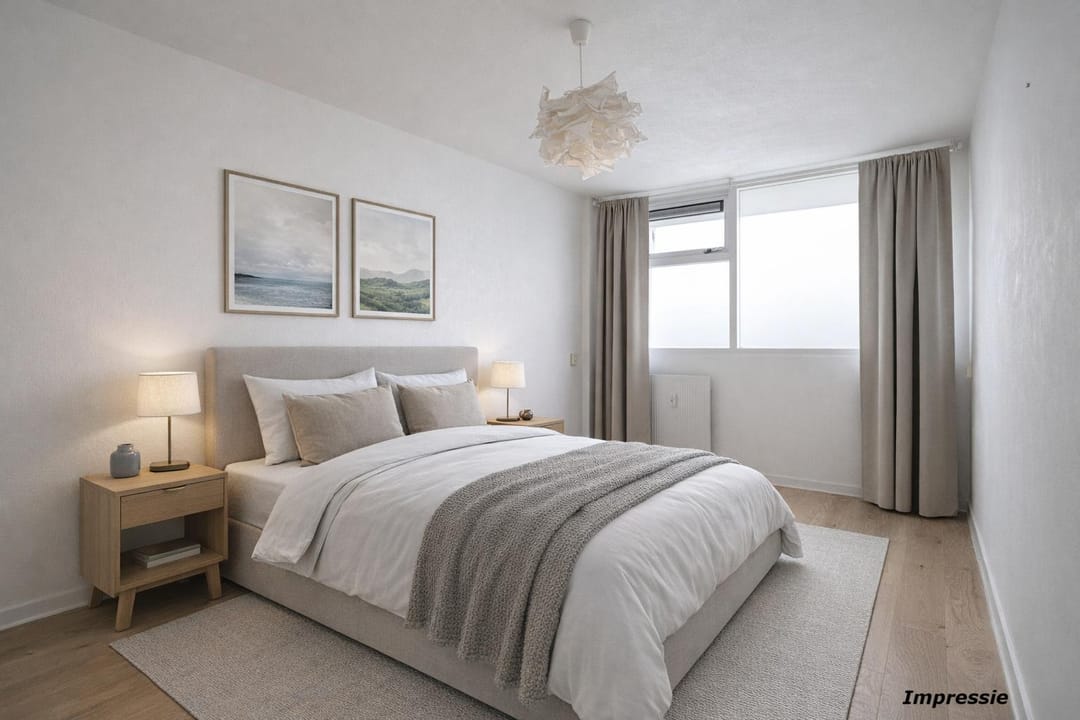 Spacious Apartment with Three Bedrooms and Sunny West Balconon in Leiden — 20