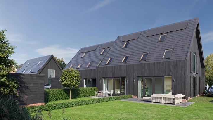 Foto van 4-onder-1-kap woning Halfvrijstaande woning