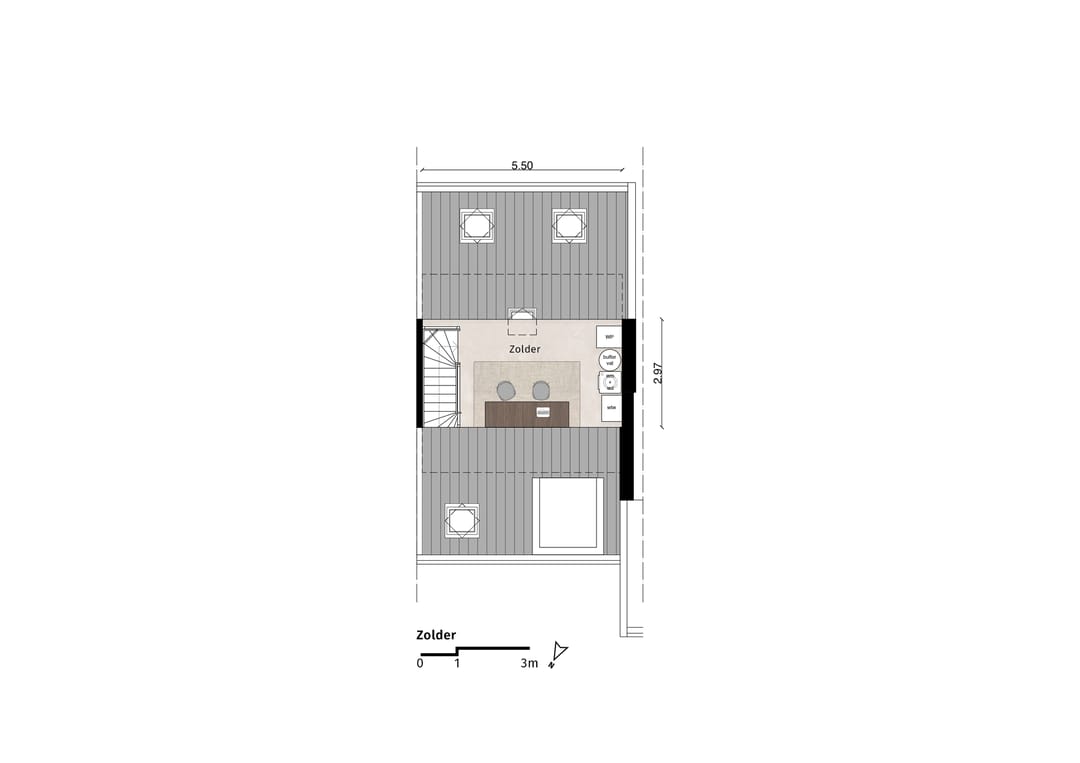 Foto 7 van Zuideinde (Bouwnr. 6)