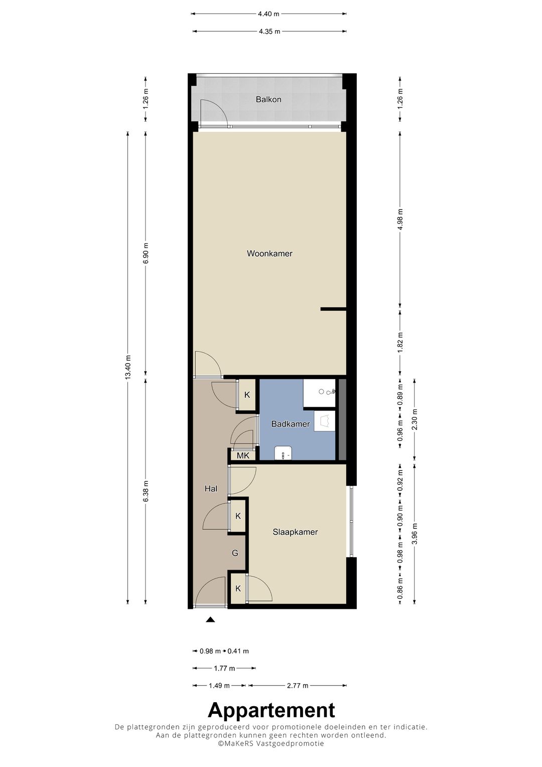 Apartment with Panoramic View in Brunssum Center — 28
