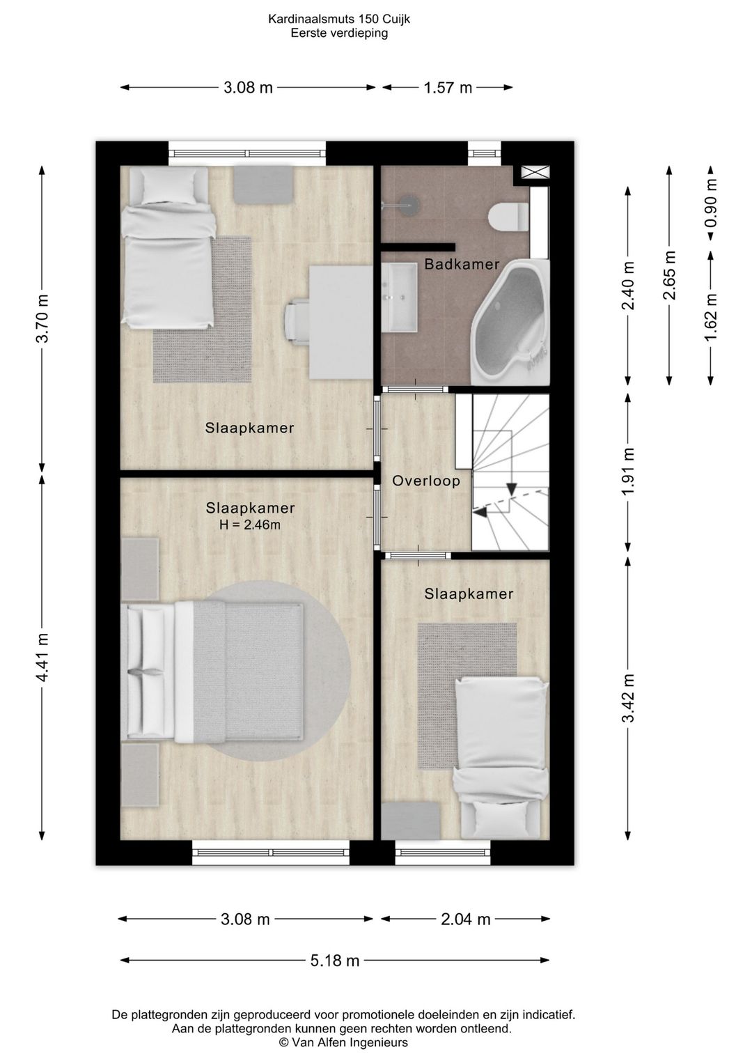 Spacious Semi-Detached Home with Four Bedrooms and Conservatory in Cuijk — 48