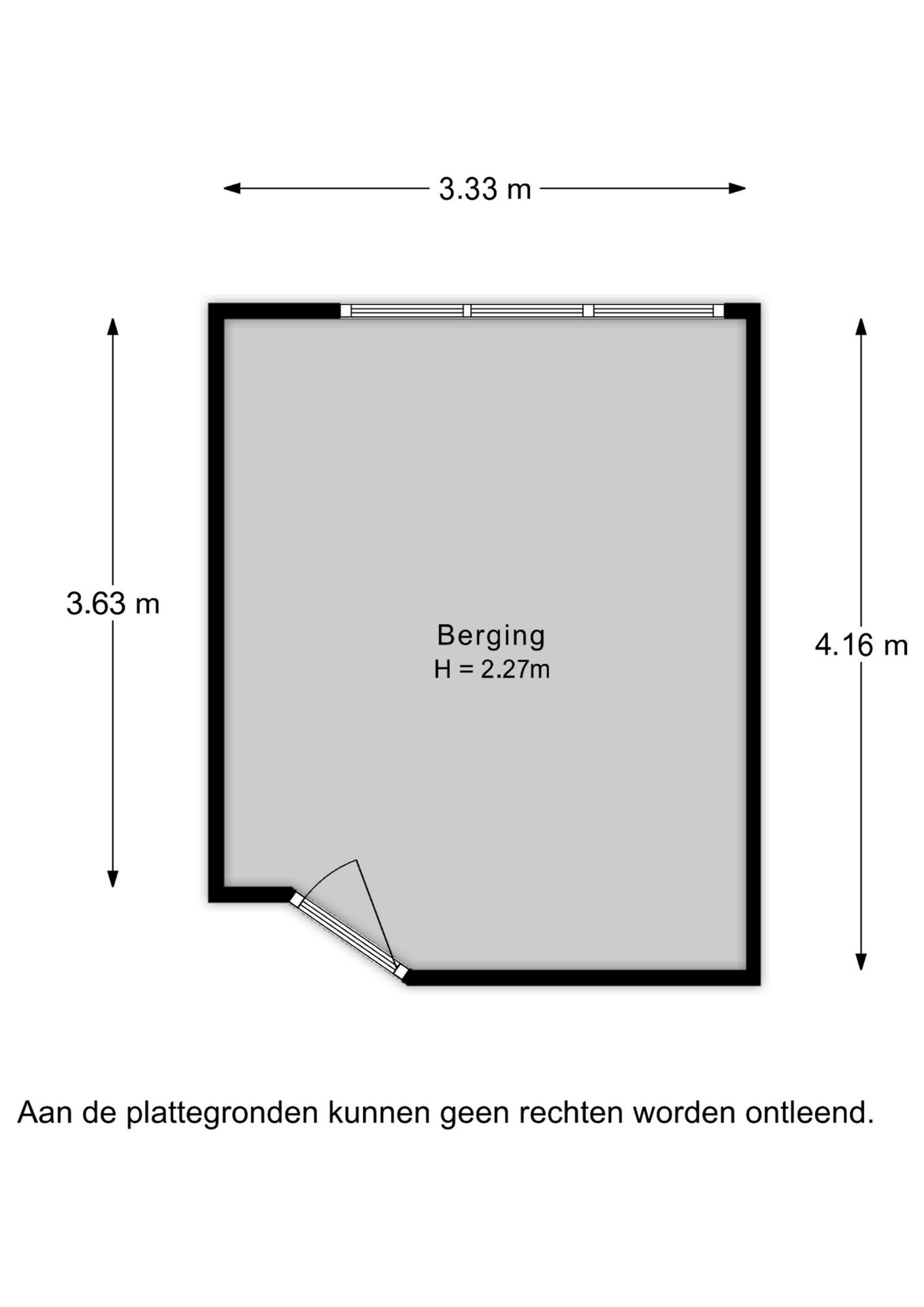 Light two-room apartment with garden in Blijdorp — 22