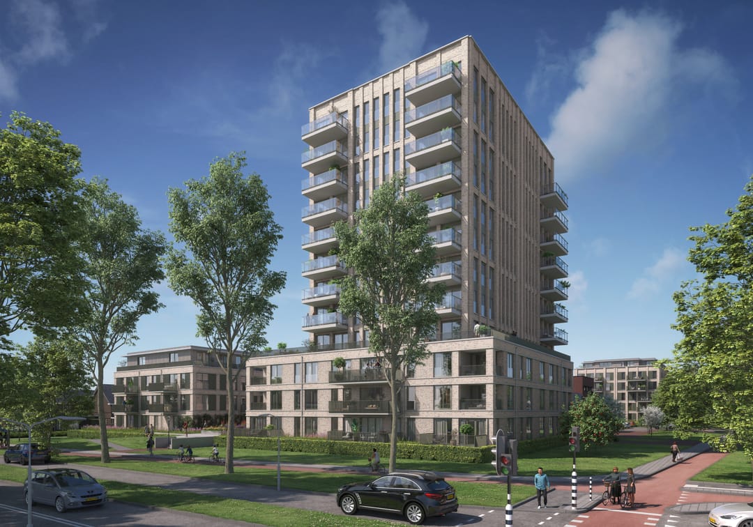 Portiekflat aan Bossebaan 400, Veldhoven
