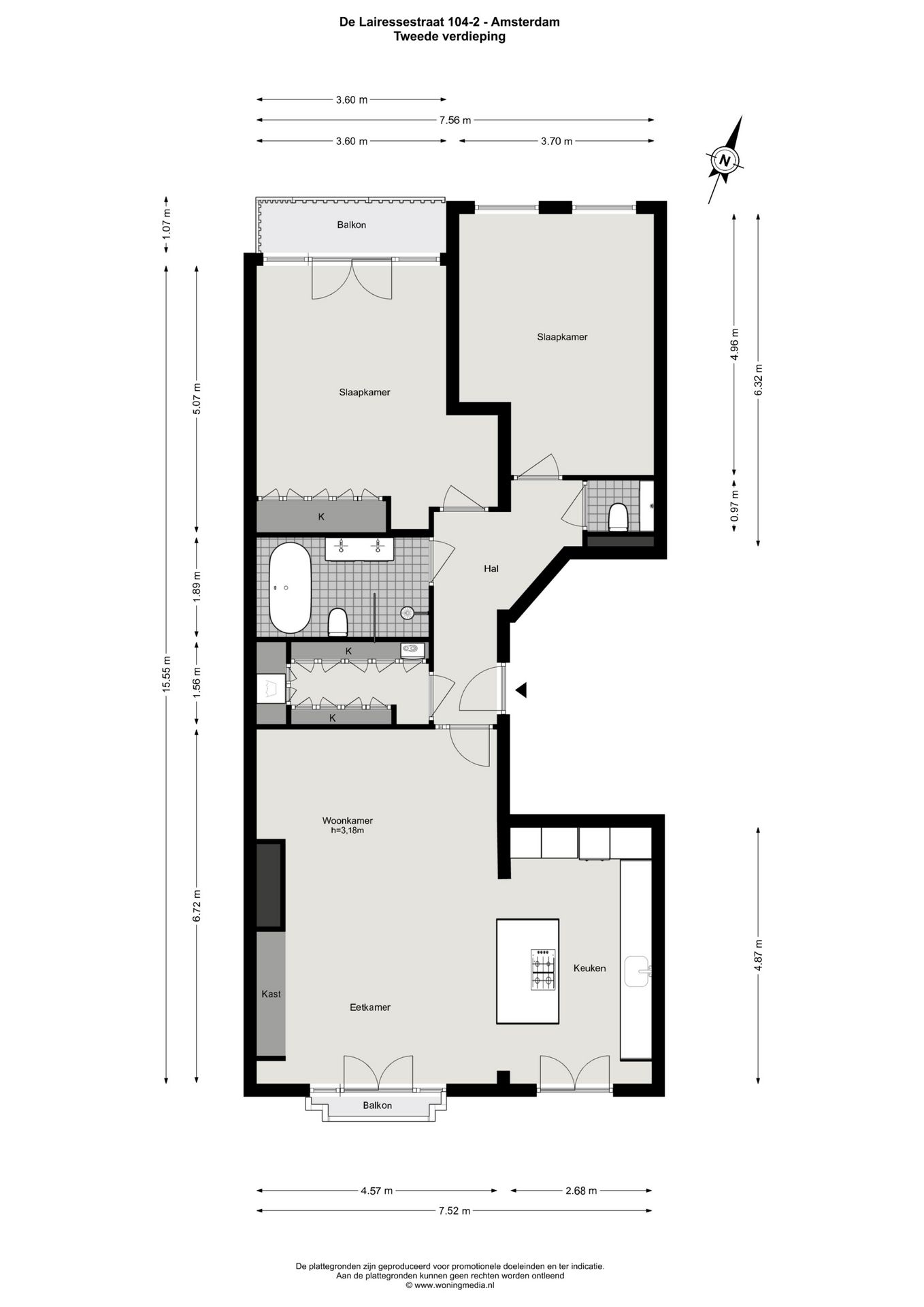 Photo 36 of De Lairessestraat 104-2