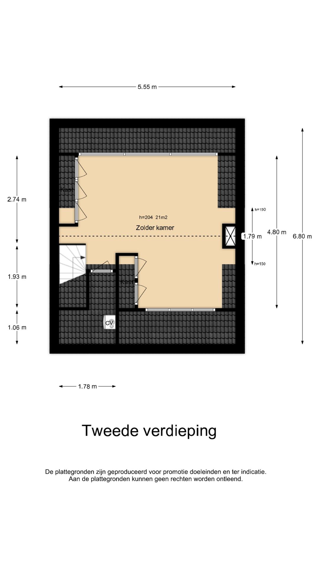 Spacious and Modern Family Home with Garden in Green De Bilt — 37