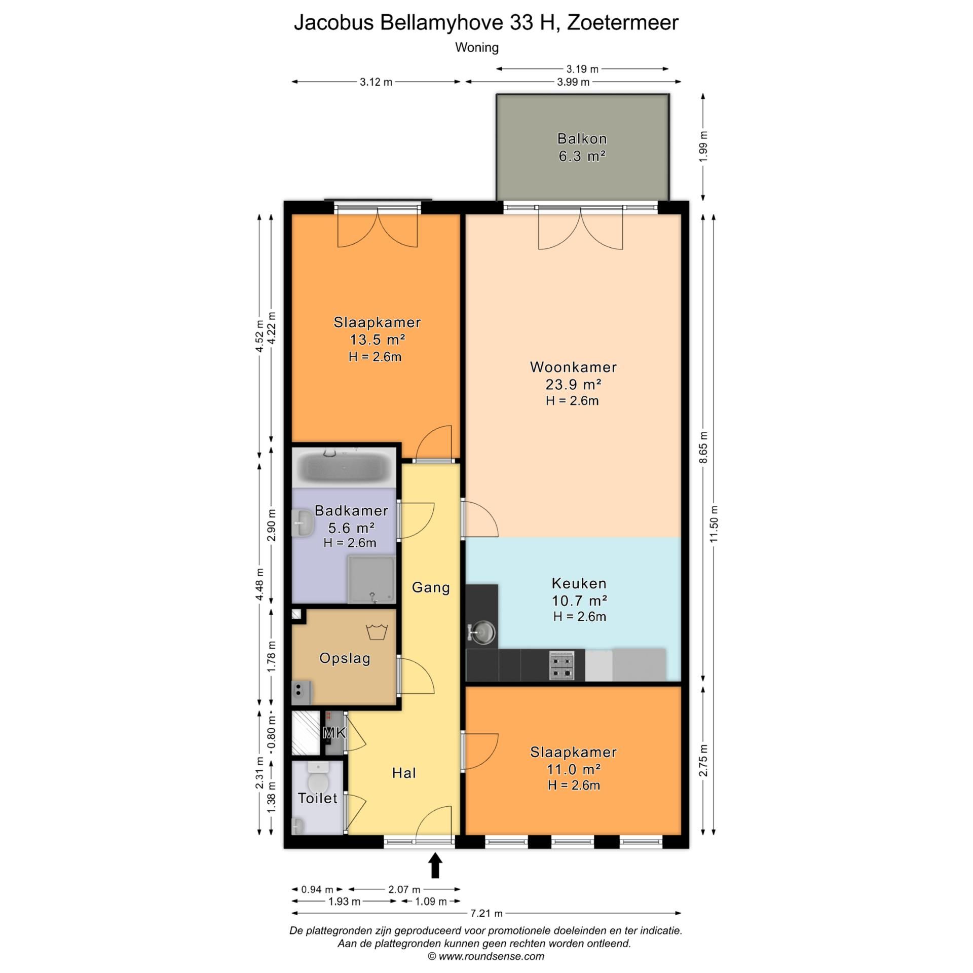 Foto 30 van Jacobus Bellamyhove 33-H