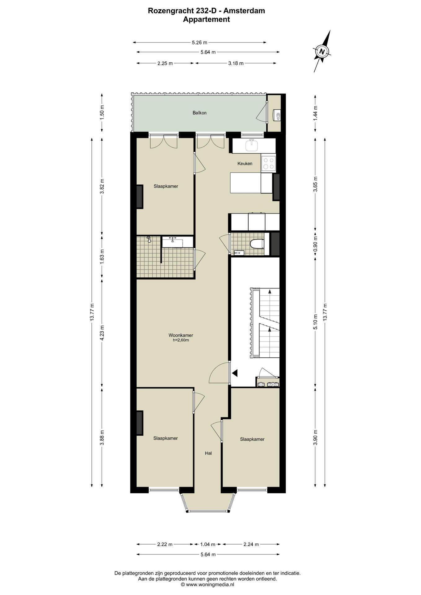 Foto 50 van Rozengracht 232-D