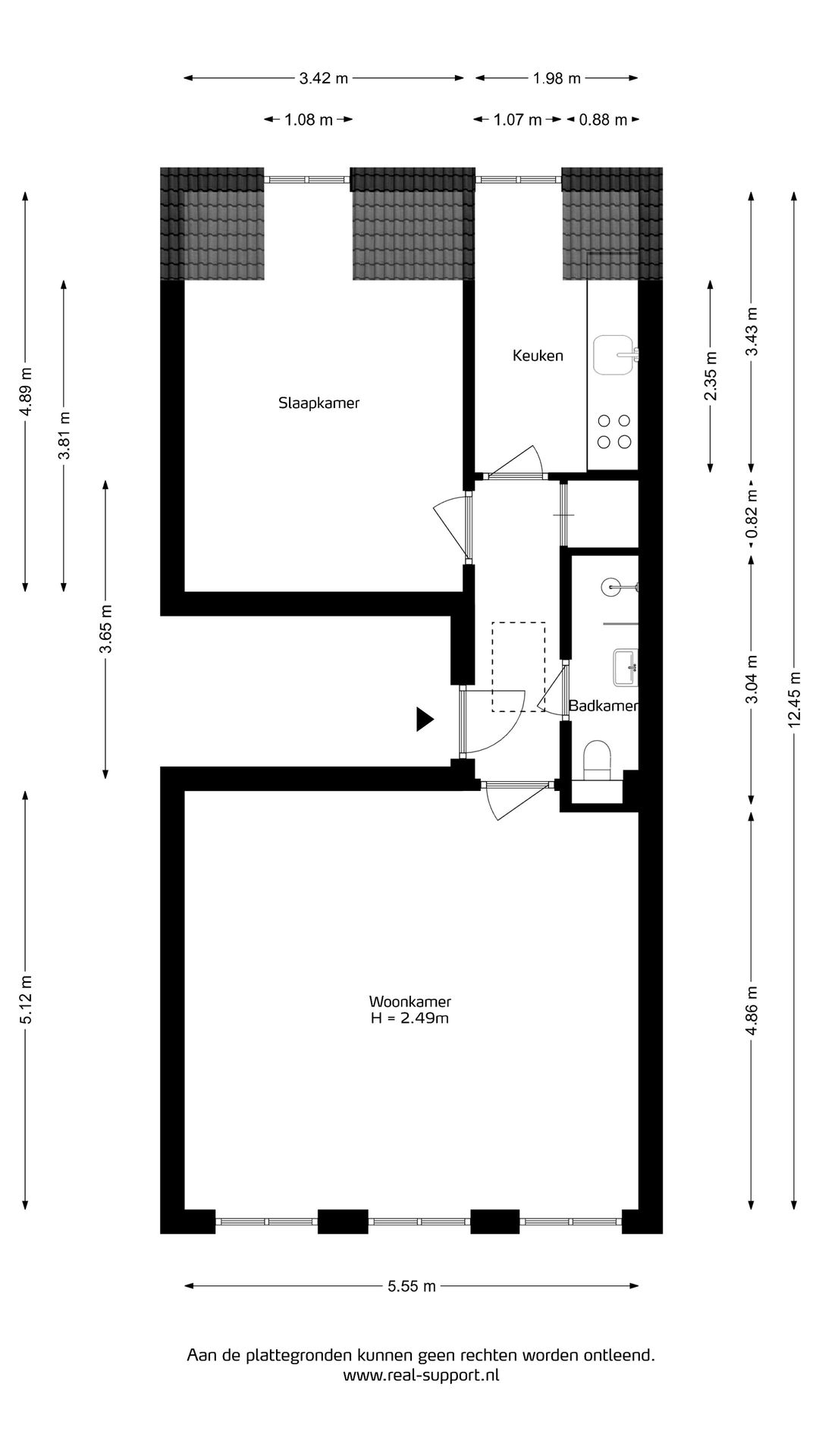 Foto 11 van Zwartbroekstraat 22-B