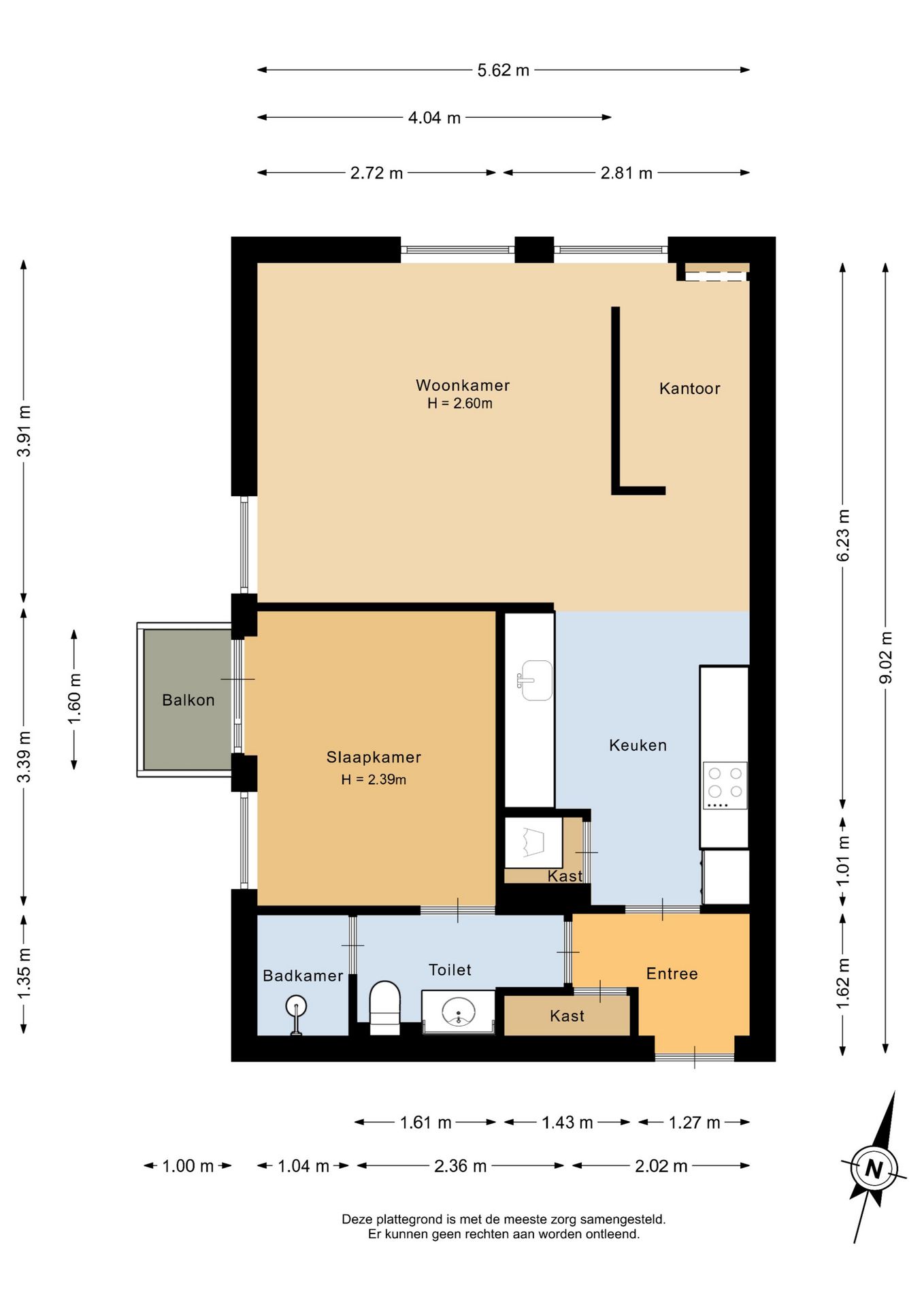 Move-in ready corner apartment with modern finishes and balcony — 24