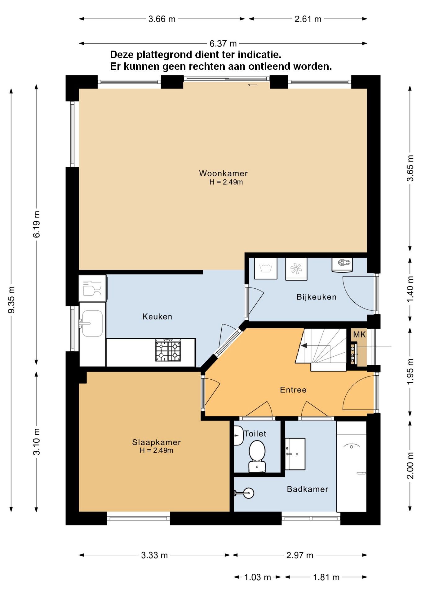 Foto 21 van Droge Wijmersweg 5-128