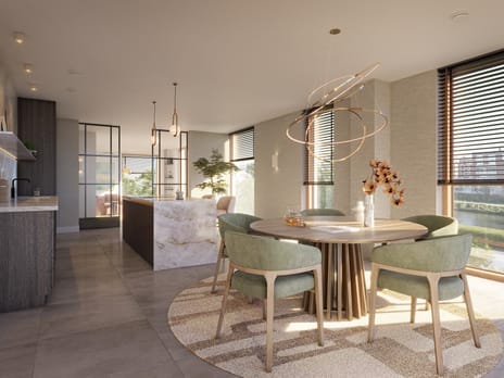 Foto van 3 kamer appartement XL incl PP Galerijflat