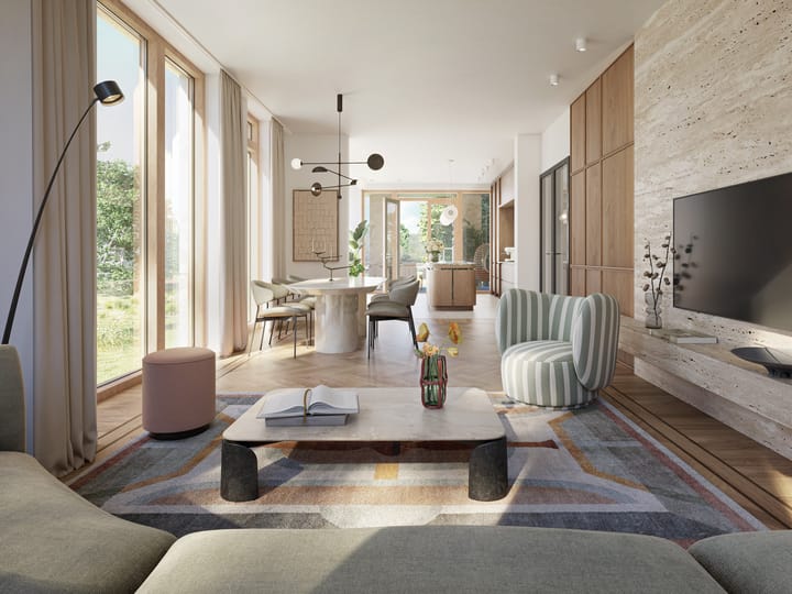 Foto 2 van 3 kamer appartement XL (Bouwnr. 1)