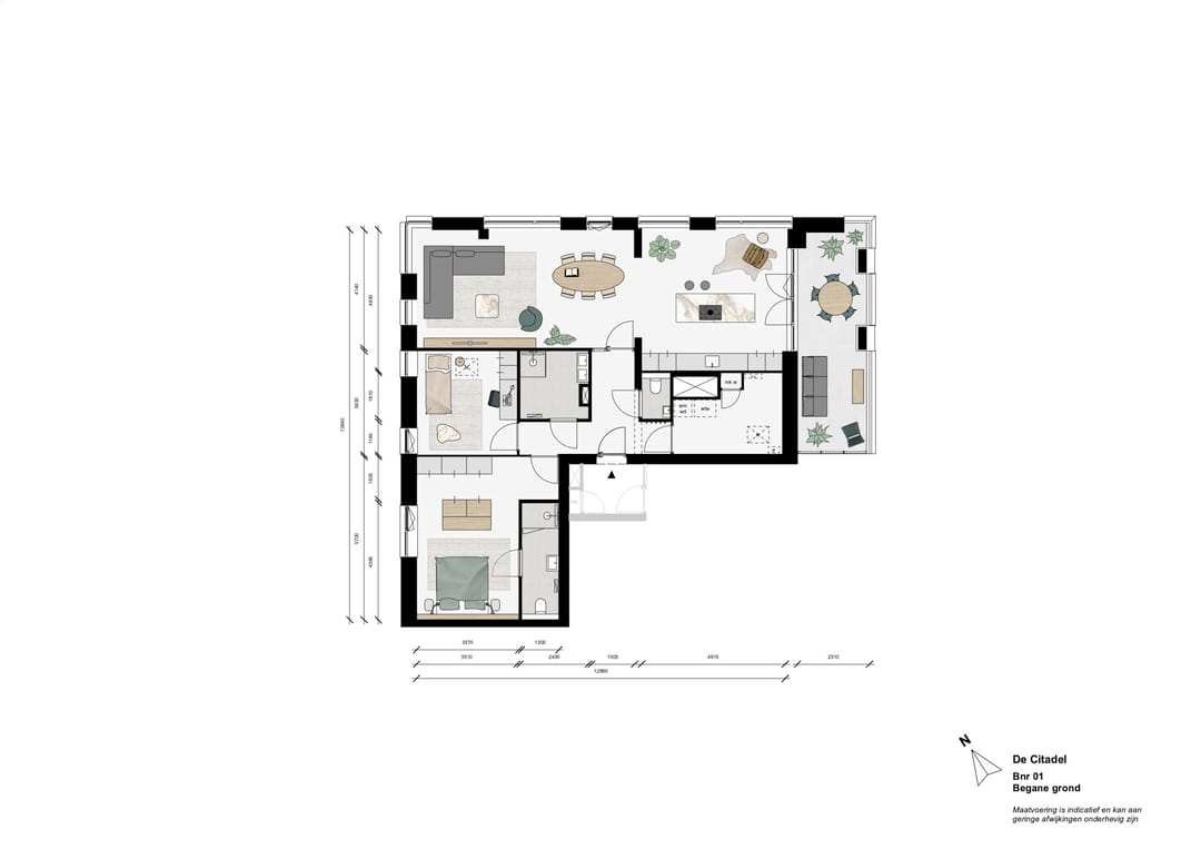 Foto 11 van 3 kamer appartement XL (Bouwnr. 1)