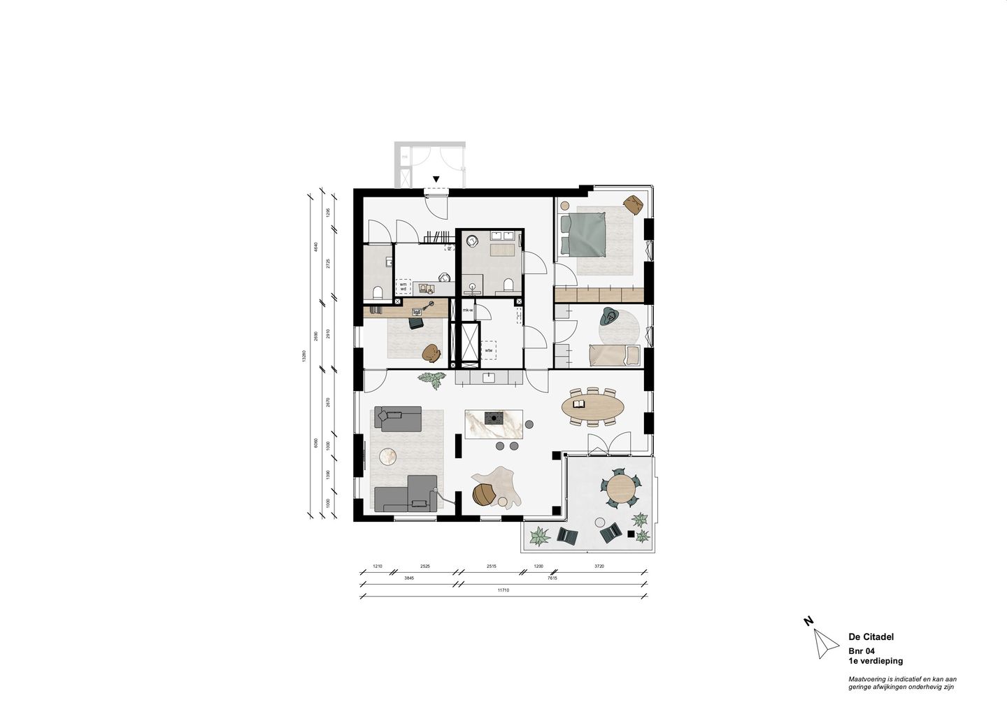 Photo 10 of 3 kamer appartement XL (Bouwnr. 4)