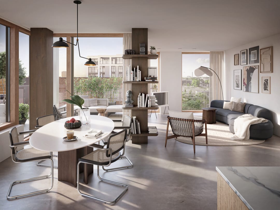 Foto 1 van 4 kamer appartement L incl PP (Bouwnr. 22)