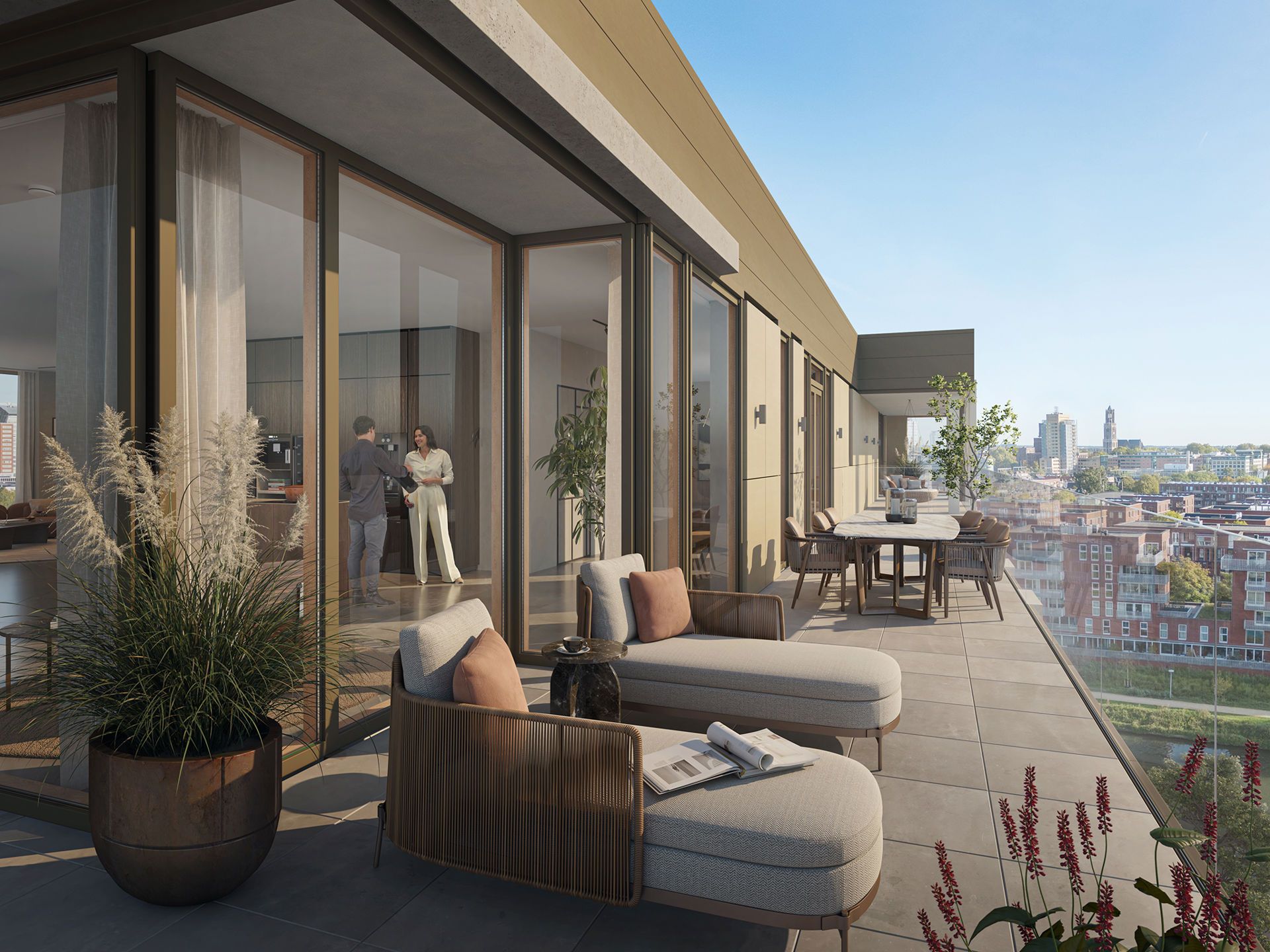 Penthouse incl 2 parkeerplaatsen (Bouwnr. 27) false