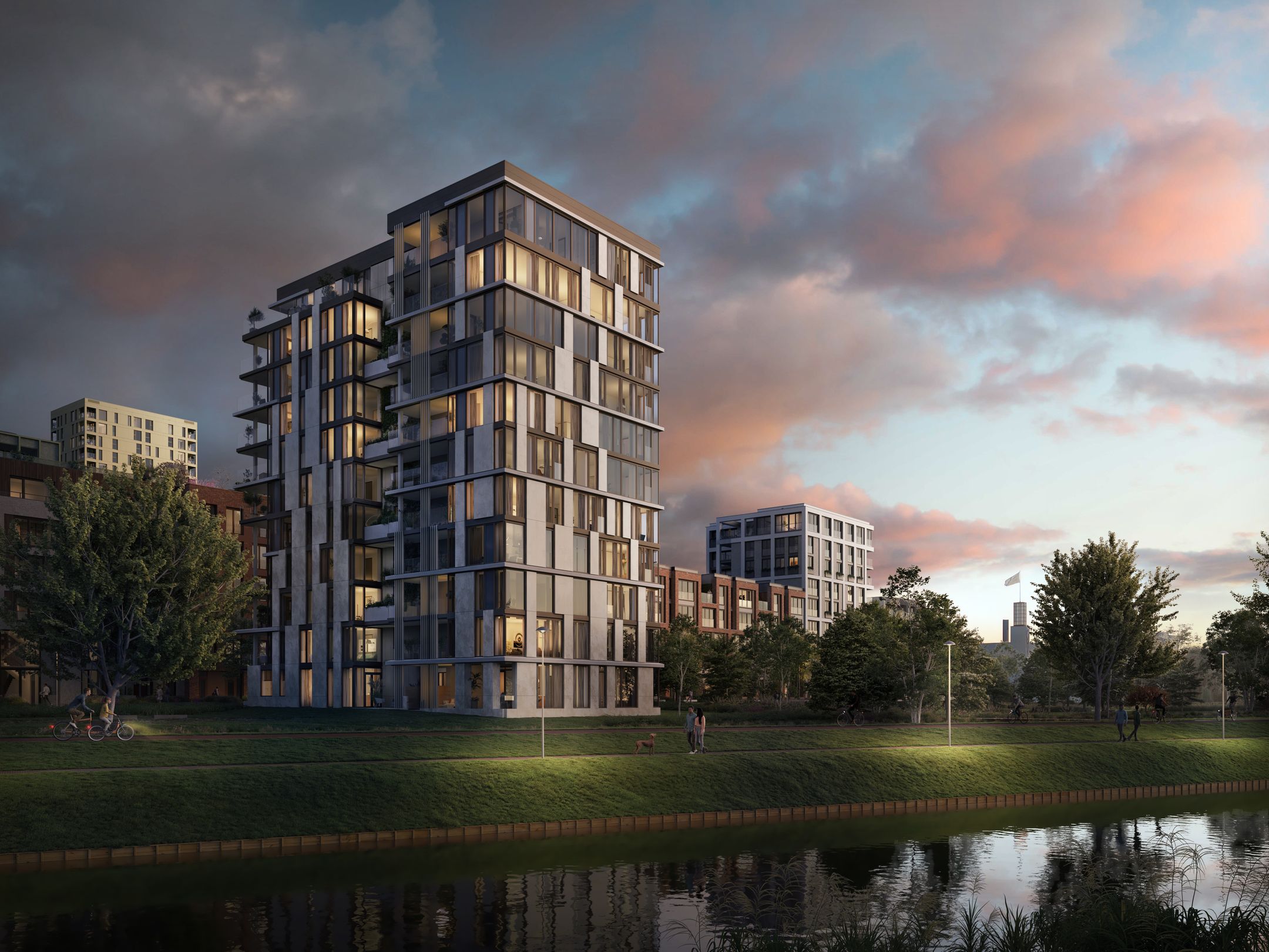 Foto 3 van 4 kamer appartement L incl PP (Bouwnr. 9)