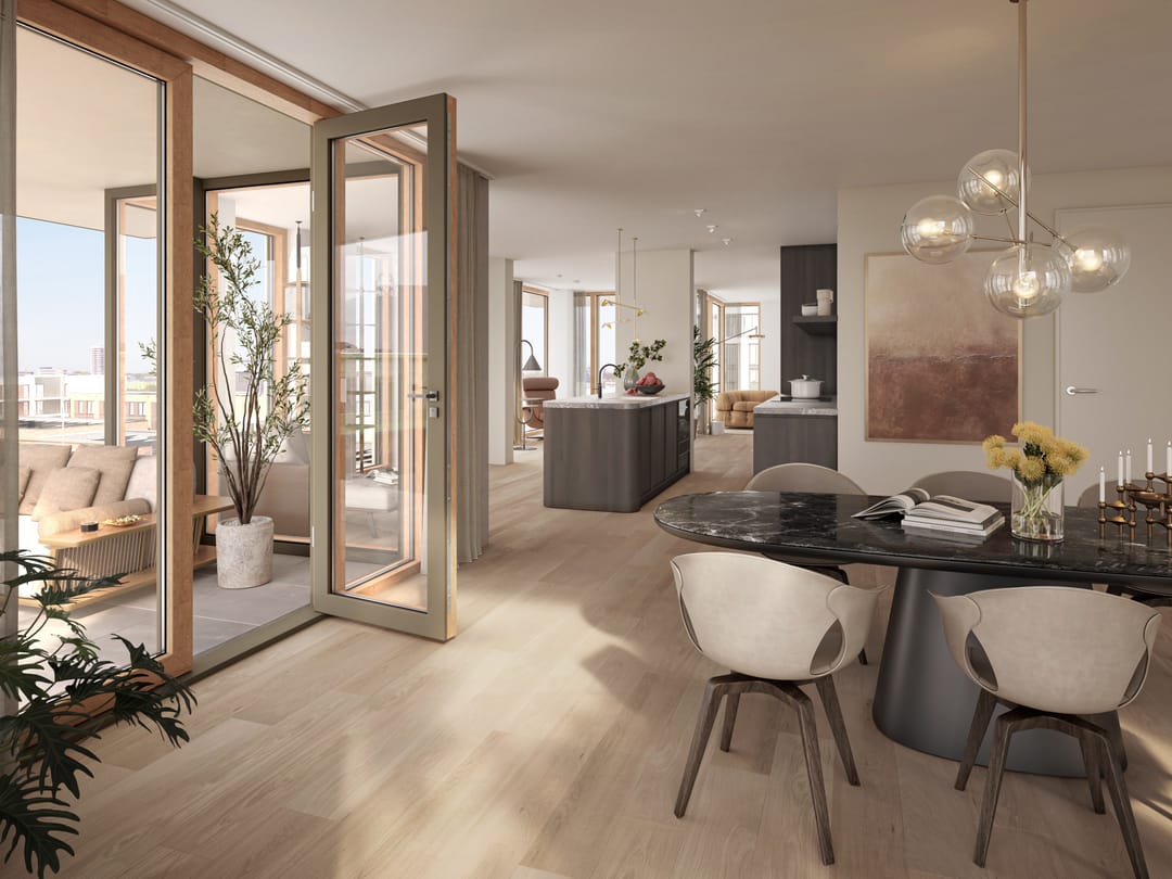 Photo 1 of 4 kamer appartement XXL incl PP (Bouwnr. 20)