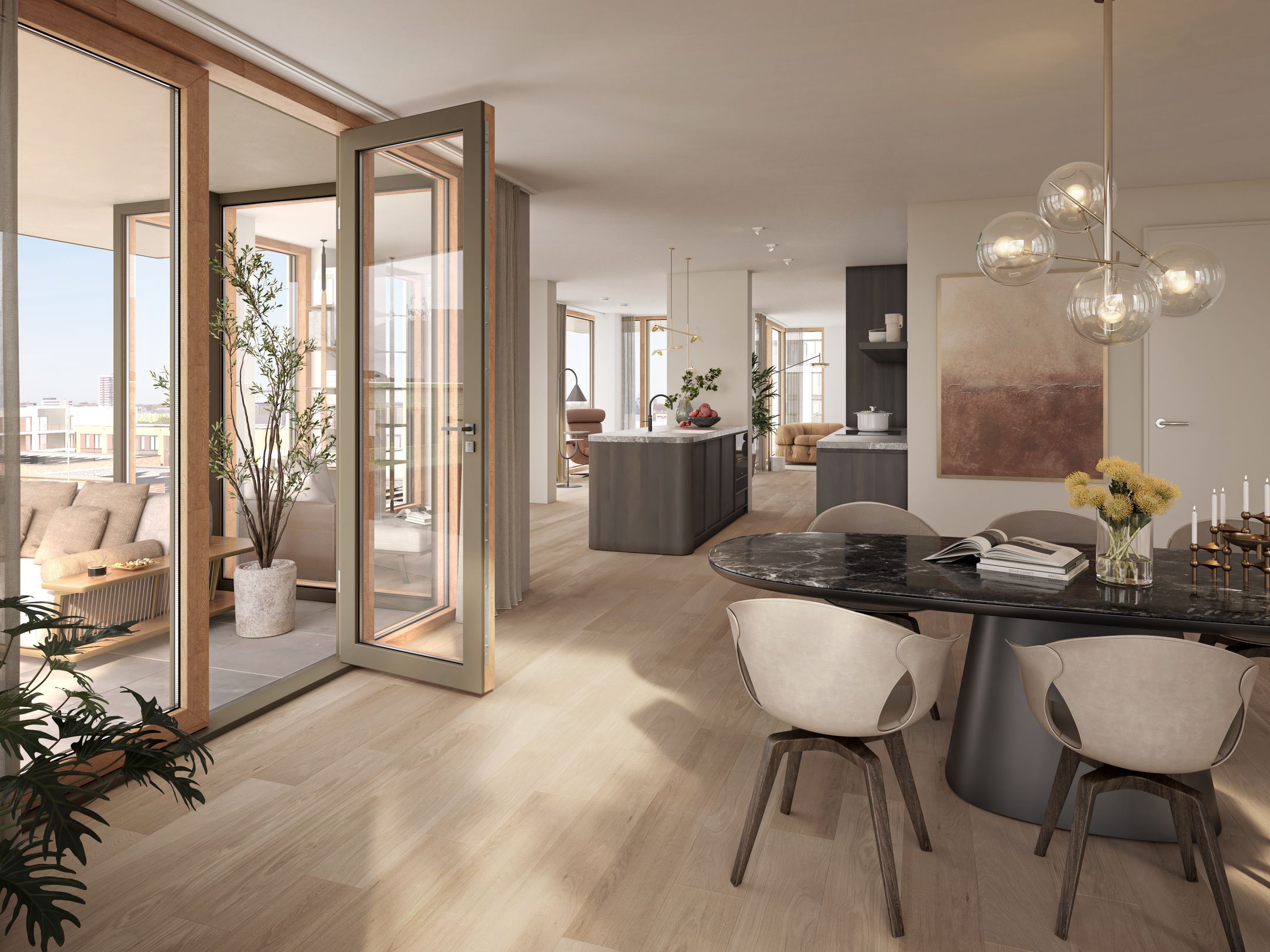 4 kamer appartement XXL incl PP (Bouwnr. 20) false