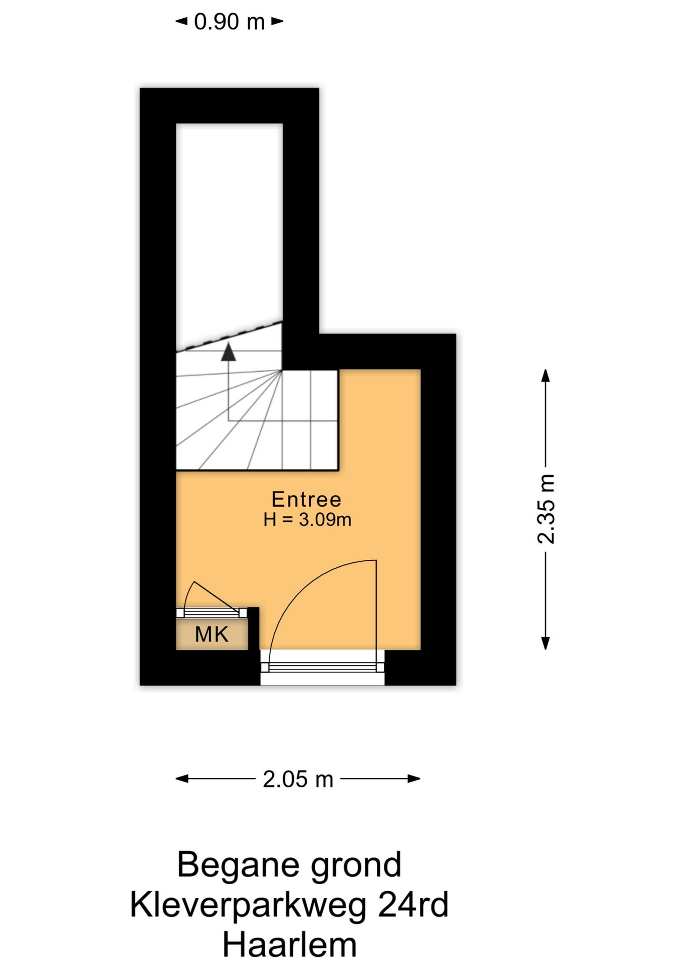 Spacious upper apartment with roof terrace in popular Kleverpark, Haarlem — 37