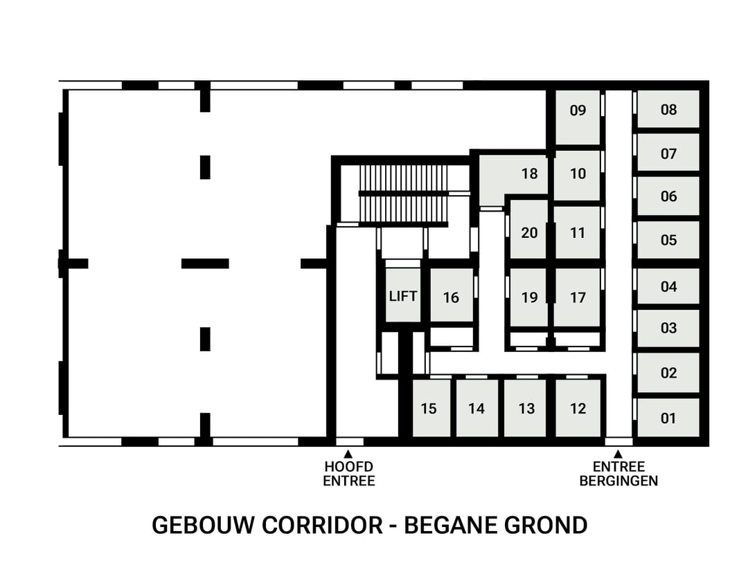 Foto 7 van CORRIDOR (Bouwnr. A.01)