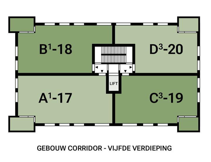 Foto 5 van CORRIDOR (Bouwnr. 17)