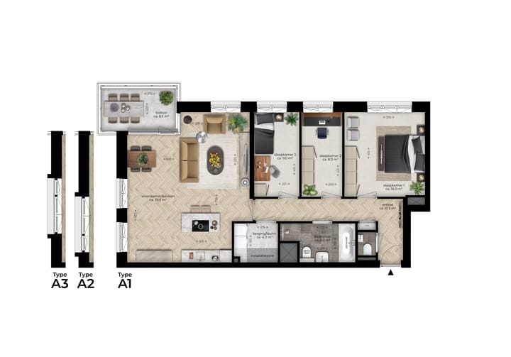 Foto 4 van ARCADE (Bouwnr. B.33)