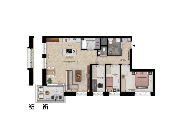 Foto 4 van ARCADE (Bouwnr. B.22)