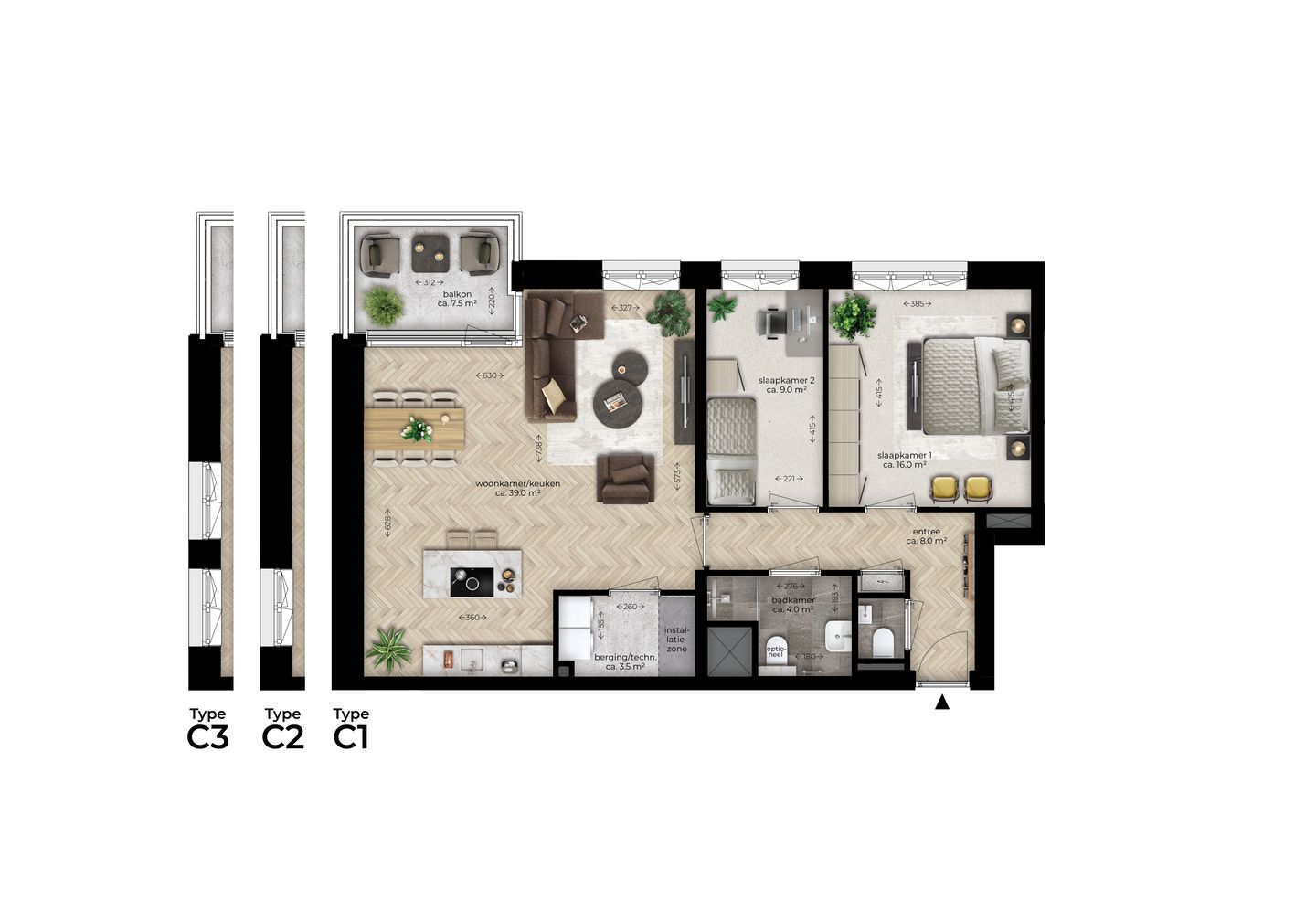 Photo 4 of CORRIDOR (Bouwnr. A.11)