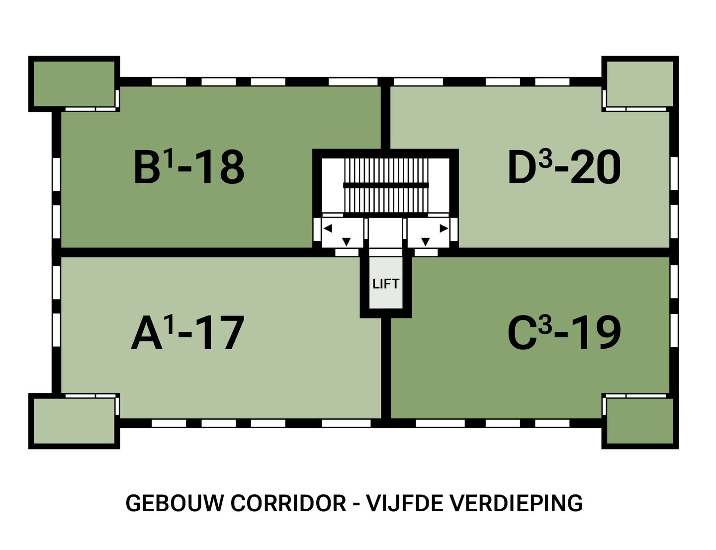 Foto 5 van CORRIDOR (Bouwnr. A.19)