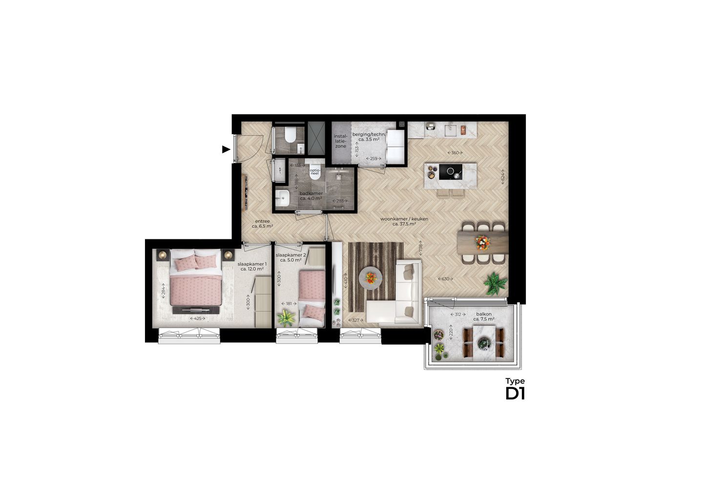 Foto 4 van ARCADE (Bouwnr. B.32)