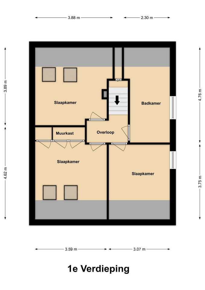 Charming Renovated Two-Storey Home with Large Garden in Horst Centre — 52
