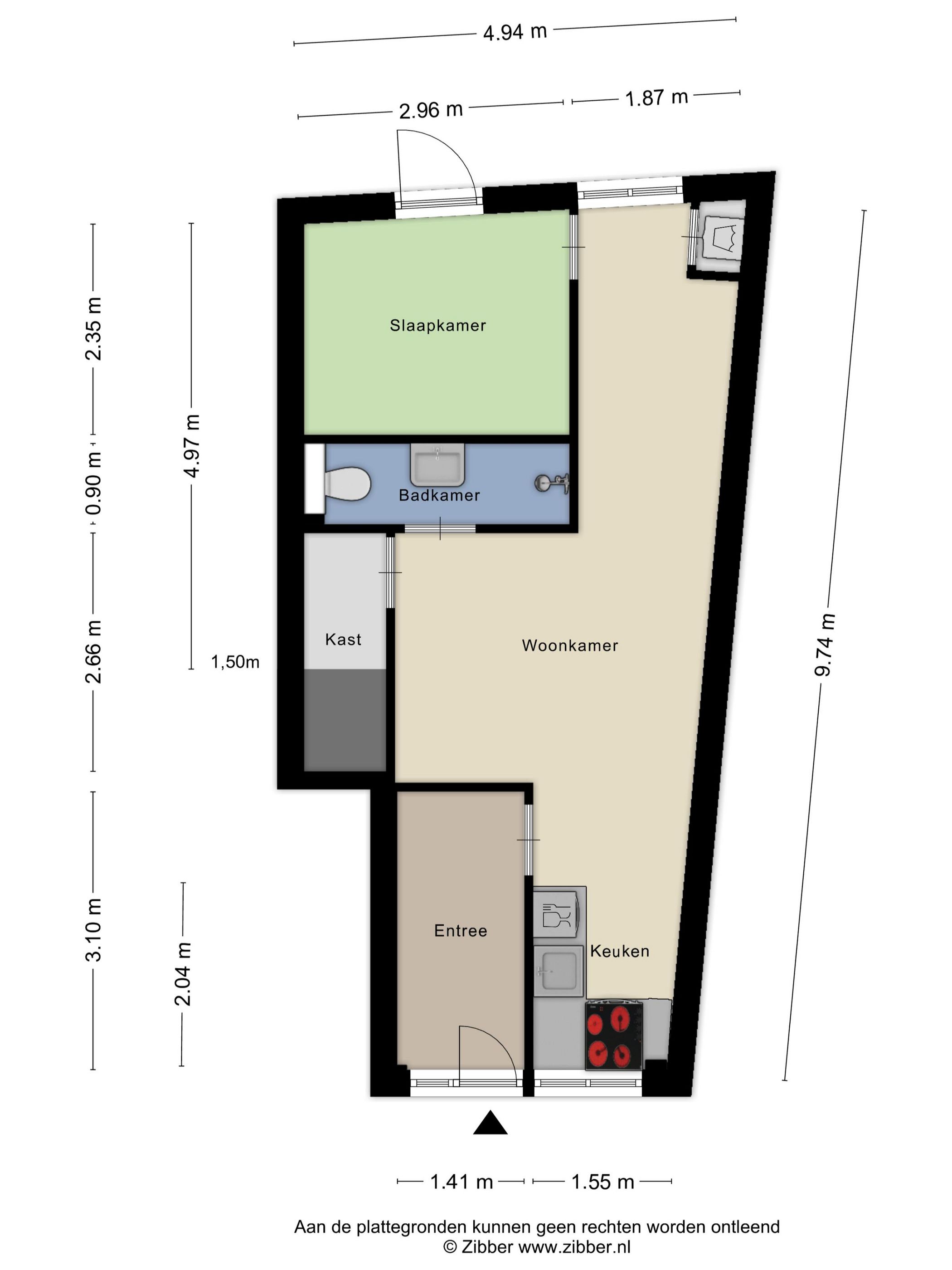 Stylish and move-in ready ground floor apartment in Leiden d'Oude Morsch — 27