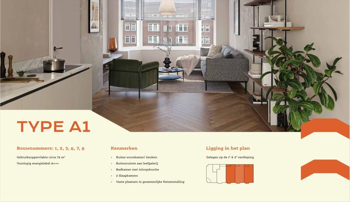 Foto van A-1 Galerijflat