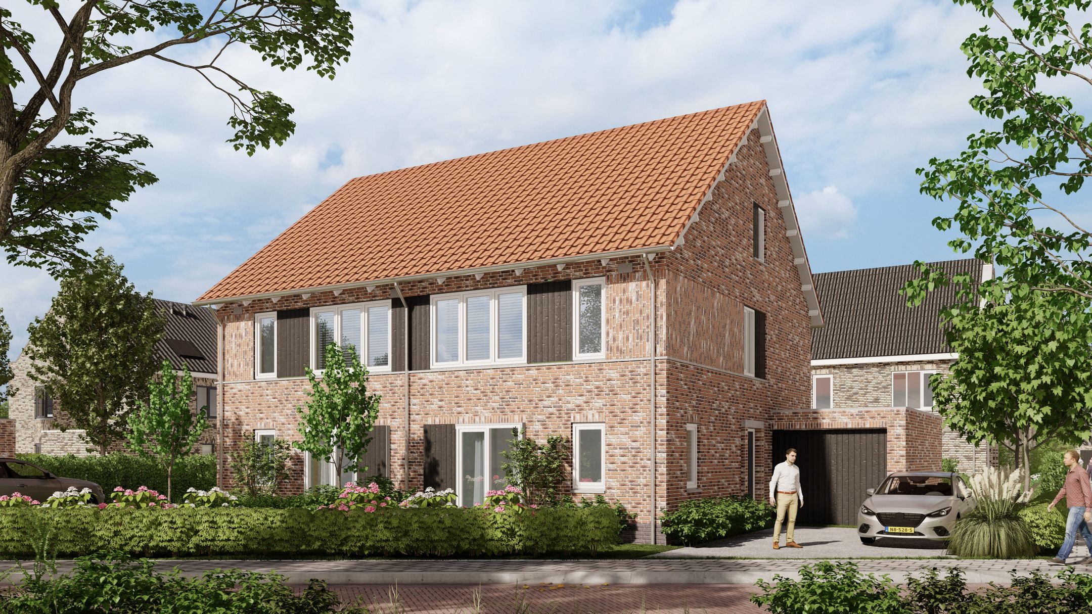 Buying a house in The Netherlands., Twee-onder-een-kapwoning (Bouwnr. 31)