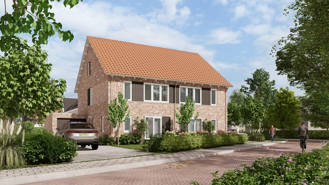 Foto 1 van Twee-onder-een-kapwoning (Bouwnr. 32)