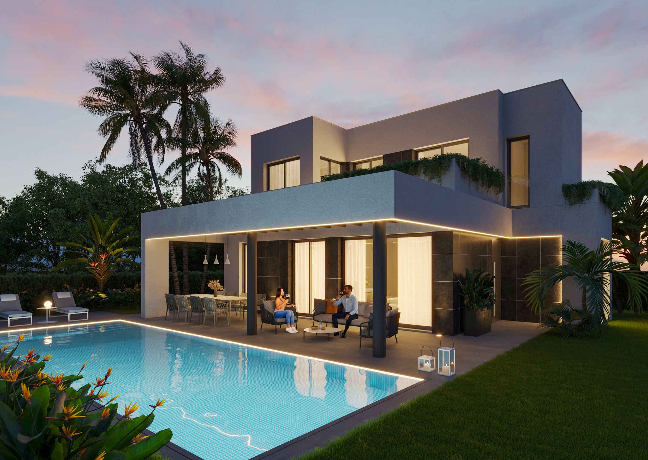 Buying a house in The Netherlands., Nieuwbouw Villa in Finestrat