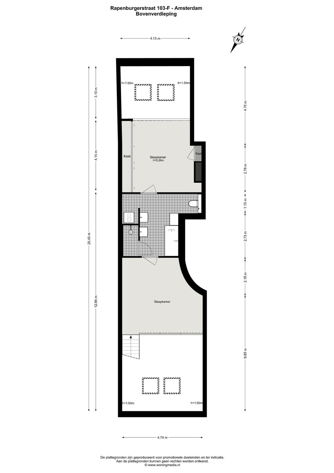 Foto 32 van Rapenburgerstraat 103-F