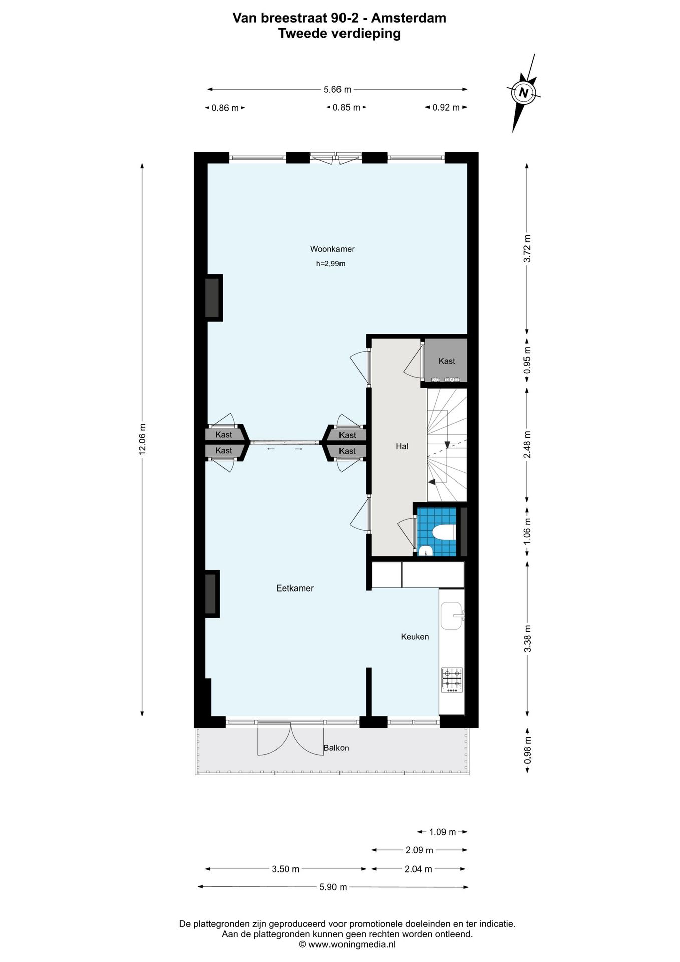 Foto 42 van Van Breestraat 90-2