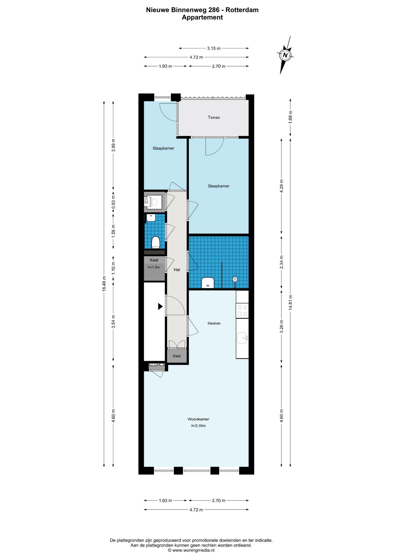Photo 24 of Nieuwe Binnenweg 286-A01
