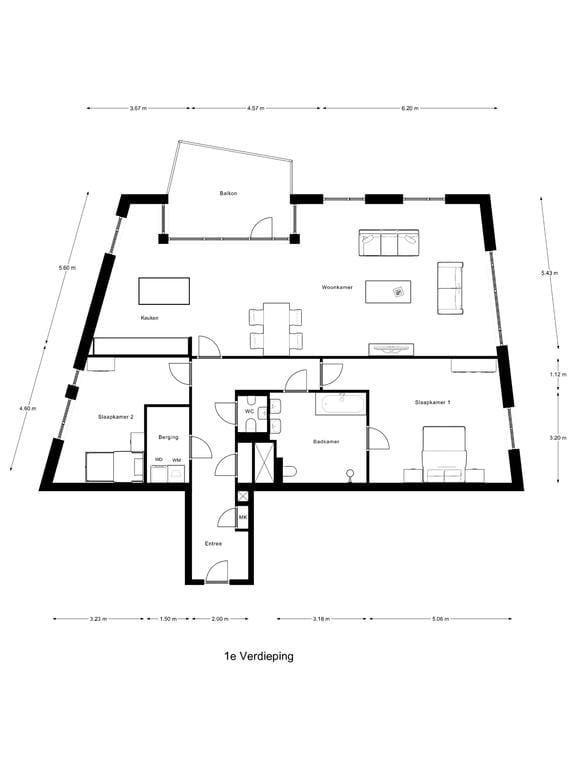 Foto 38 van Piusplein 28-35