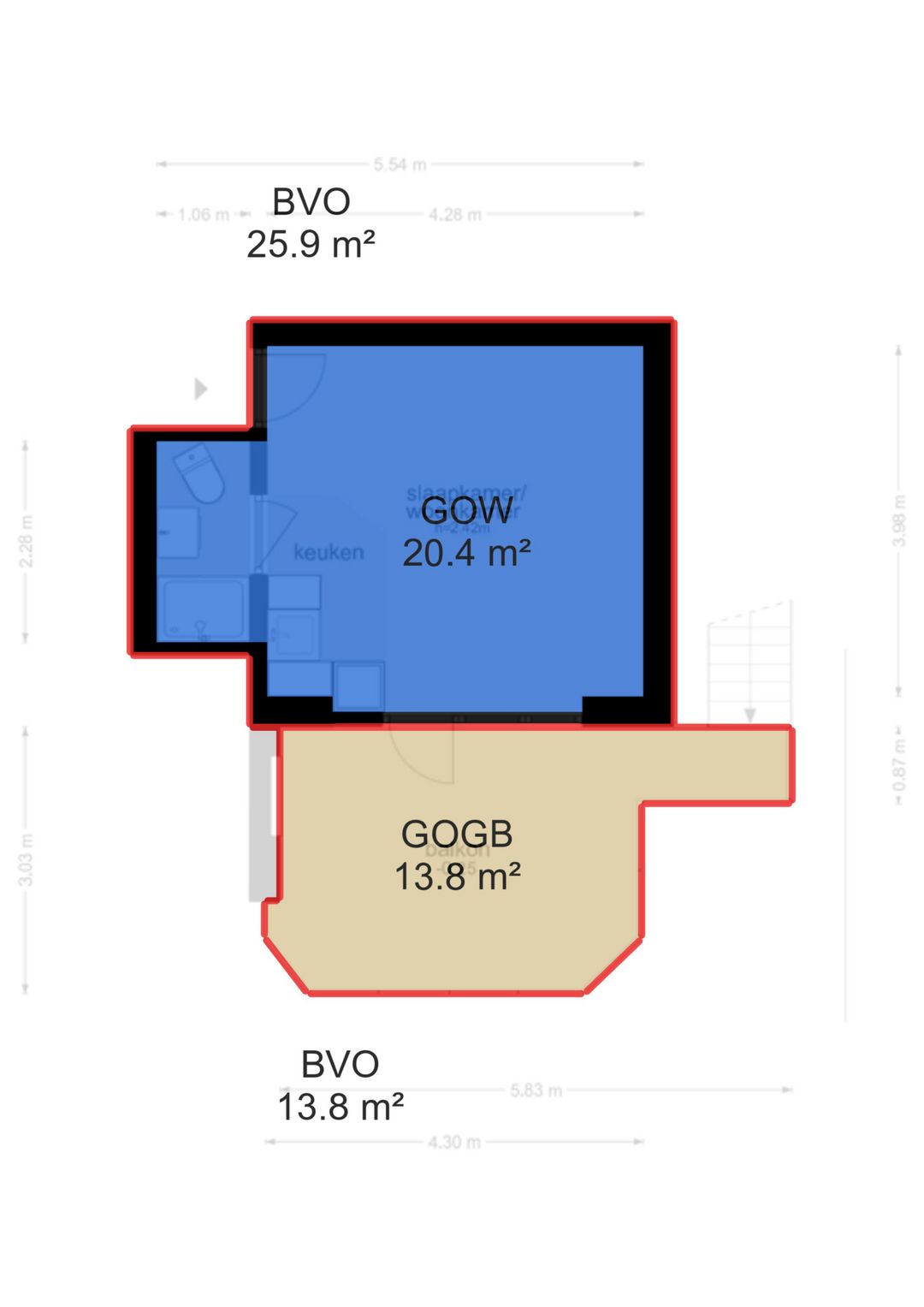 Foto 34 van Soestdijkerstraatweg 80-H