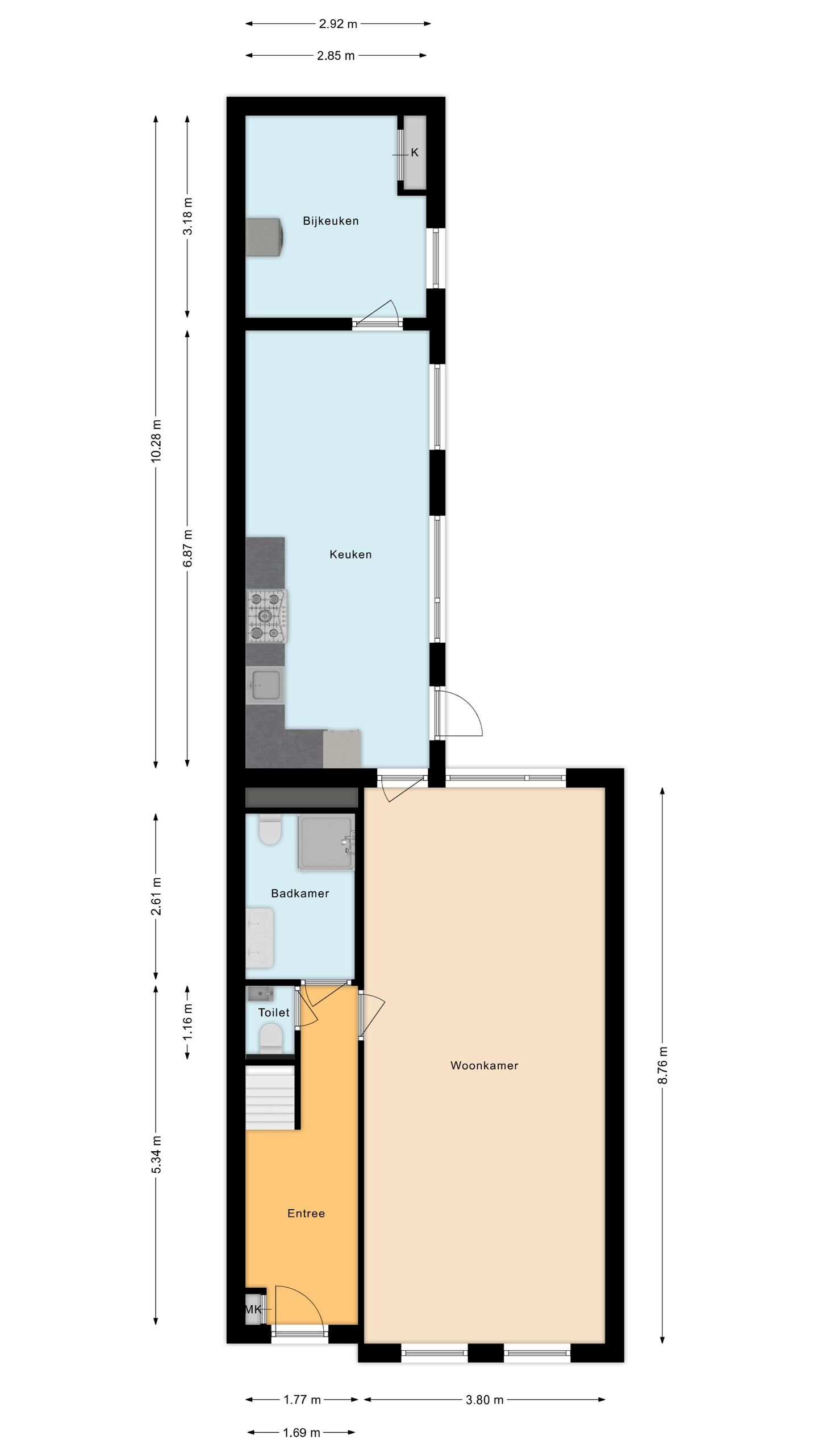 Spacious Characteristic Family Home in Zaandam Oud West — 44