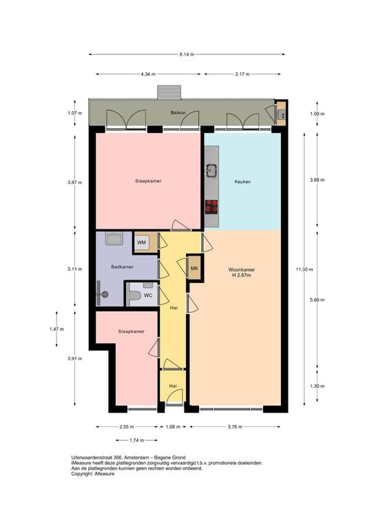 Foto 35 van Uiterwaardenstraat 366