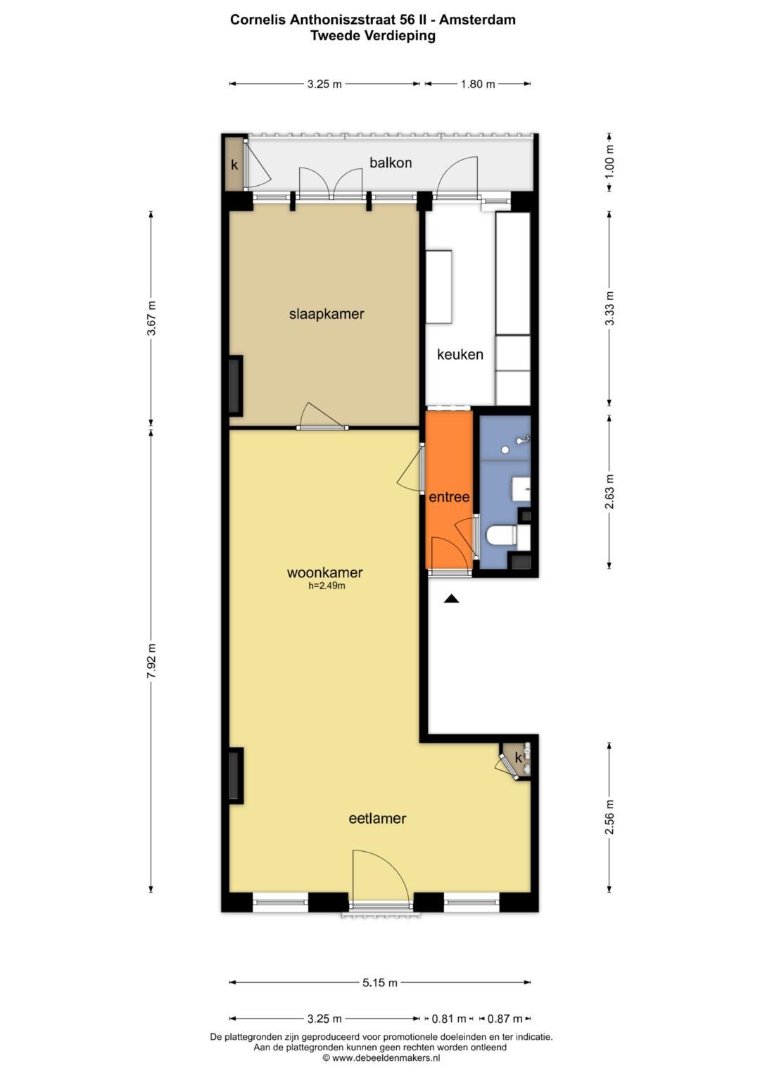 Photo 20 of Cornelis Anthoniszstraat 56-2