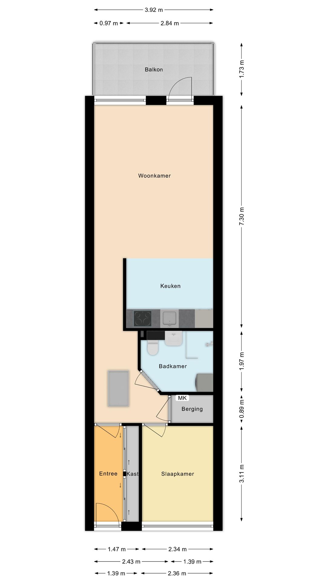 Foto 56 van Willibrorduslaan 10-F