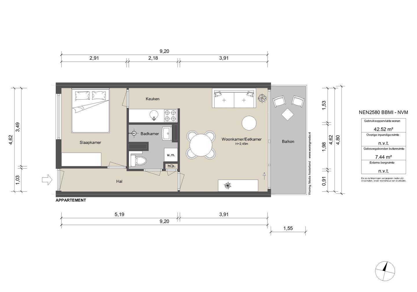 Modern corner apartment with bought-off leasehold and Energy Label A in Amsterdam IJplein — 17