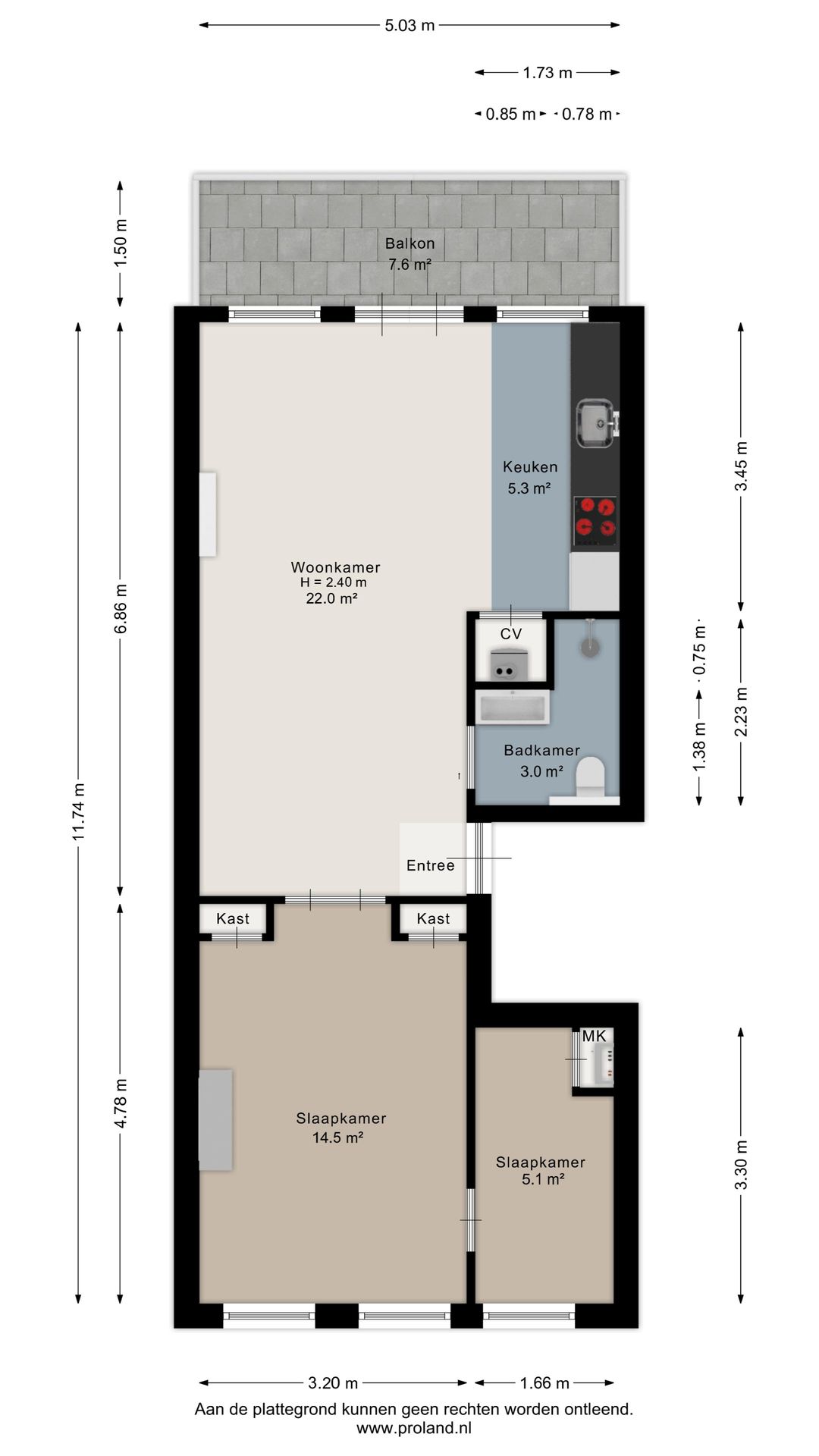 Foto 41 van Van Oldenbarneveldtstraat 88-2