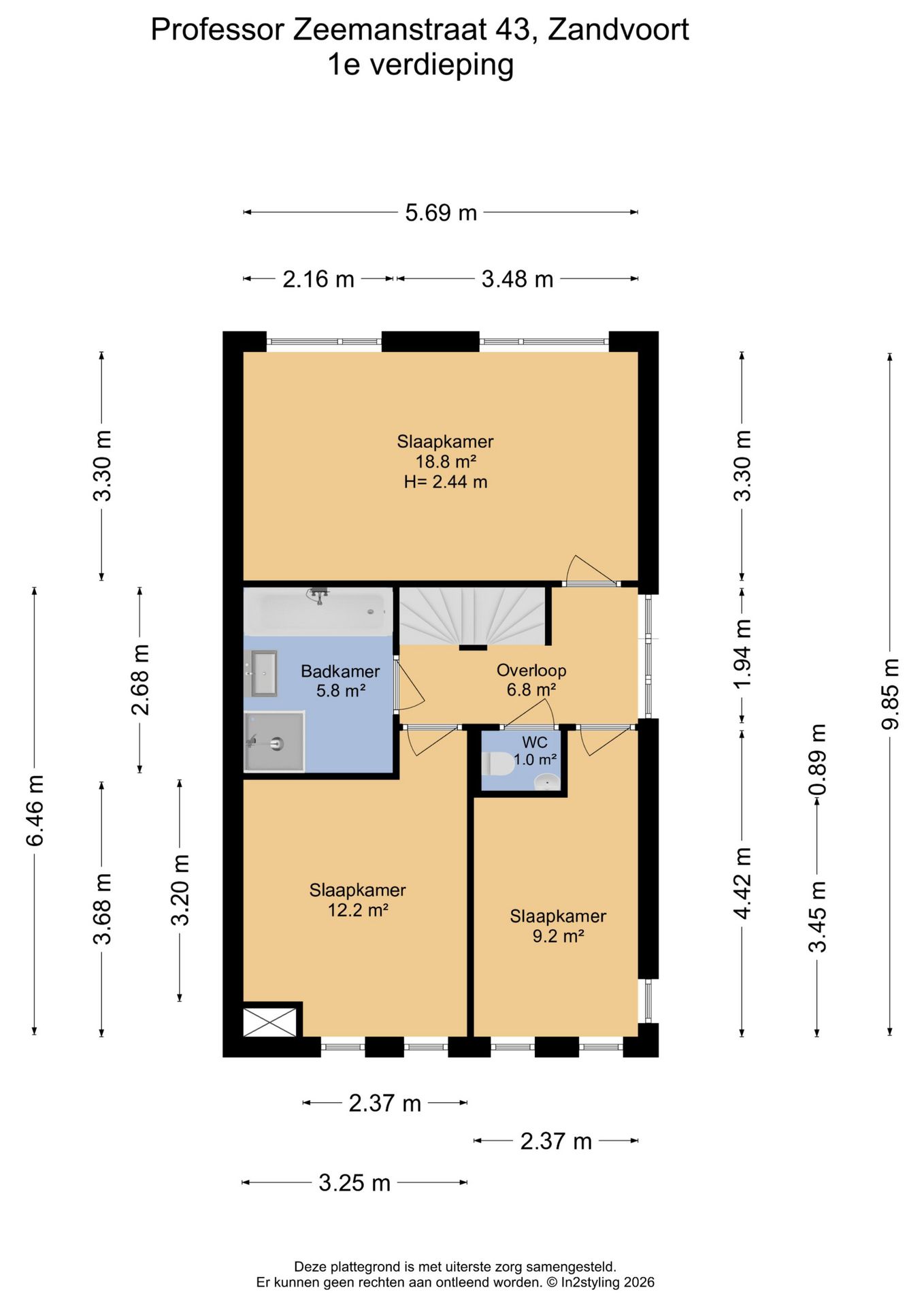 Foto 60 van Professor Zeemanstraat 43